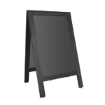 Pavement Board Black Wooden Frame - 700x1200mm