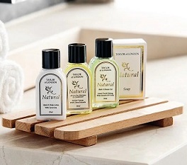Bolero Wooden Slatted Amenities Tray 180mm (Single)