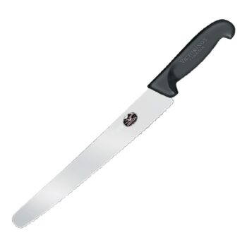 Victorinox Fibrox Scalloped Blade Salmon Knife 30.5cm