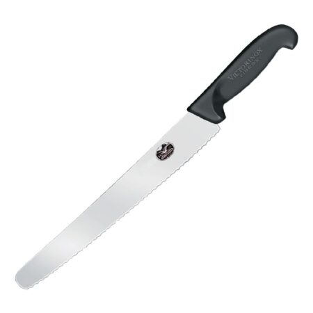 Victorinox Fibrox Scalloped Blade Salmon Knife 30.5cm