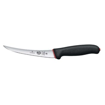 Blade Length: 6". Curved, Narrow & Flexible Blade