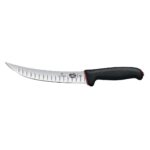 Blade Length: 7.8". Edge: Fluted, Curved, Narrow
