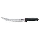 Blade Length: 9.8". Edge: Fluted, Curved, Narrow