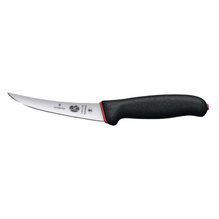Blade Length: 4.7". Curved, Narrow & Flexible Blade
