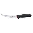 Blade Length: 5.9". Curved, Narrow & Flexible Blade