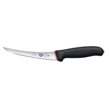 Blade Length: 5.9". Curved, Narrow & Flexible Blade