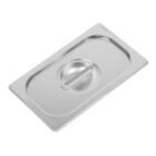 Vogue Heavy Duty Stainless Steel 1/4 Gastronorm Tray Lid