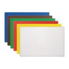 Hygiplas High Density Anti Bacterial Chopping Board Set (Pack of 6)