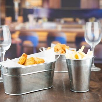 Mini Presentation Pans & Baskets