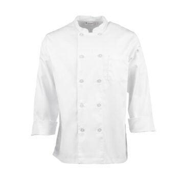 Chef Works Le Mans Chefs Jacket Long Sleeve Polycotton 
