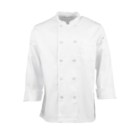 Chef Works Le Mans Chefs Jacket Long Sleeve Polycotton