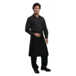 Chef Works Bistro Apron Black - 1000x700mm