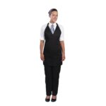 Chef Works Unisex Tuxedo Apron Black