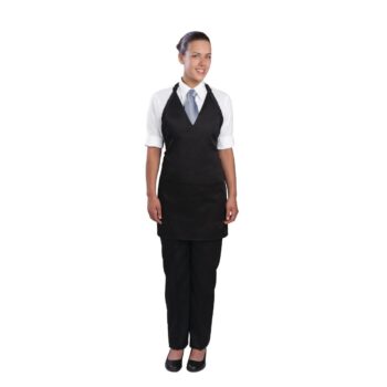 Chef Works Unisex Tuxedo Apron Black