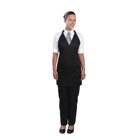Chef Works Unisex Tuxedo Apron Black
