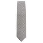 Chef Works Tie Silver Black Fine Stripe