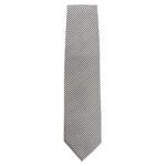 Chef Works Tie Silver Black Fine Stripe
