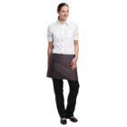 Chef Works Bistro Apron Charcoal - 750x373mm