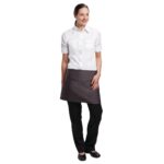 Chef Works Bistro Apron Charcoal - 750x373mm