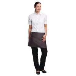 Chef Works Bistro Apron Charcoal - 750x373mm