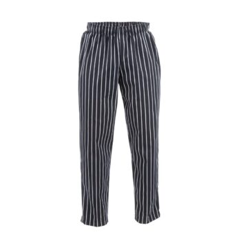 Chef Works Designer Baggy Pant Chalk Stripe 