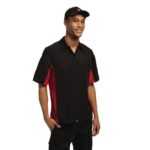 Chef Works Contrast Shirt Black & Red 