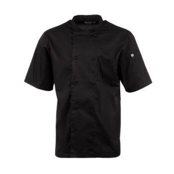 Chef Works Montreal Basic Black Cool Vent Chef Jacket 
