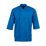 Chef Works 3/4 Sleeve Jacket Blue 