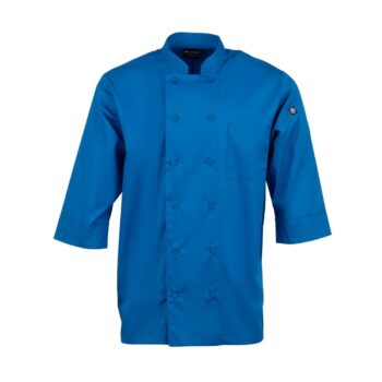 Chef Works 3/4 Sleeve Jacket Blue 