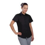 Chef Works Ladies Cool Vent Chef Shirt Black