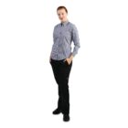 Chef Works Ladies Black Gingham Shirt 