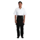 Chef Works Half Bistro Apron Black