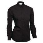 Chef Works Ladies Mandarin Shirt Black