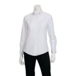 Chef Works Womens Oxford Shirt (W500WHT) -