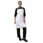 Chef Works White Recycled Bib Apron