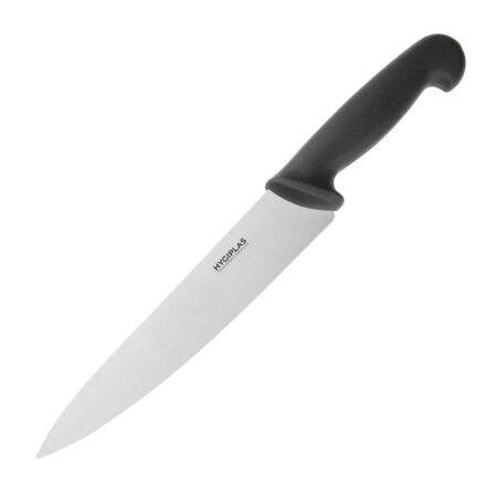 Hygiplas Cooks Knife Black - 8 1/2"
