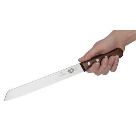 Victorinox Wooden Handled Serrated Bread Knife 21.5cm