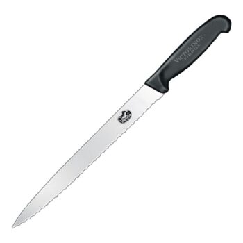 Victorinox Fibrox Larding Knife Serrated Blade 30.5cm