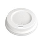 Fiesta Recyclable Lid for Hot Cups- White 8oz (Box 1000)