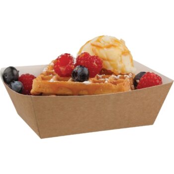 Colpac Small Open Tray Kraft (Box 500)
