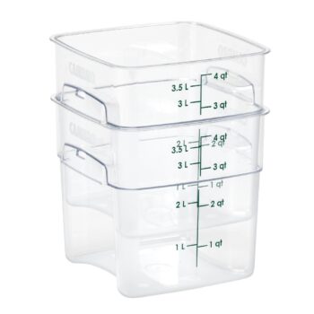 Cambro Container Square Polycarbonate - 3.8Ltr
