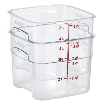 Cambro Container Square Polycarbonate - 5.7Ltr
