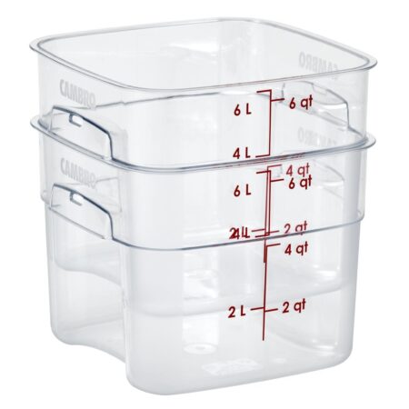 Cambro Container Square Polycarbonate - 5.7Ltr