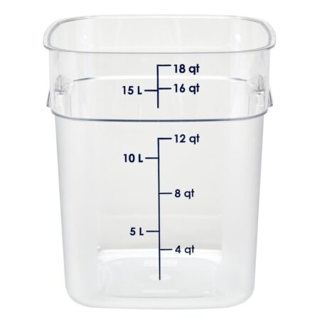 Cambro Container Square Polycarbonate - 17Ltr