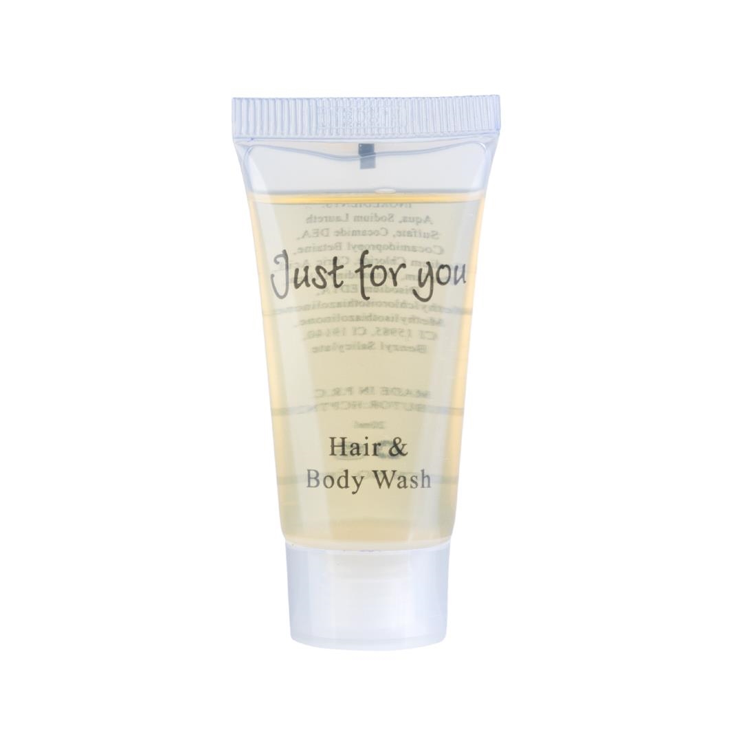 Just For You Hair & Body Wash - 20ml (100 Tubes)
