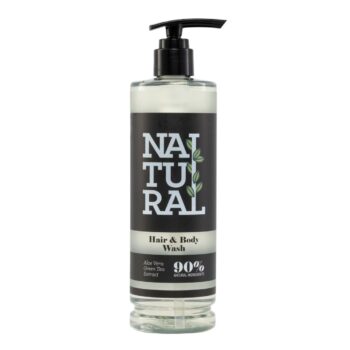 Hair & Body Wash 90% Natural by Taylor of London - 400ml (Box 10)