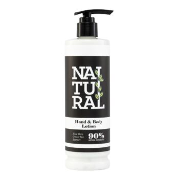 Hand & Body Lotion 90% Natural by Taylor of London - 400ml (Box 10)