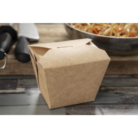 Colpac Square Multi Food Carton Kraft - 92x118x97mm (Pack 250)