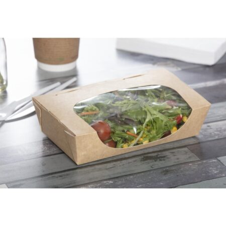 Colpac Tuck Top Salad Pack Large Kraft (Pack 200)