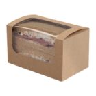 Colpac Kraft Sandwich Pack with PLA Window (Pack 500)